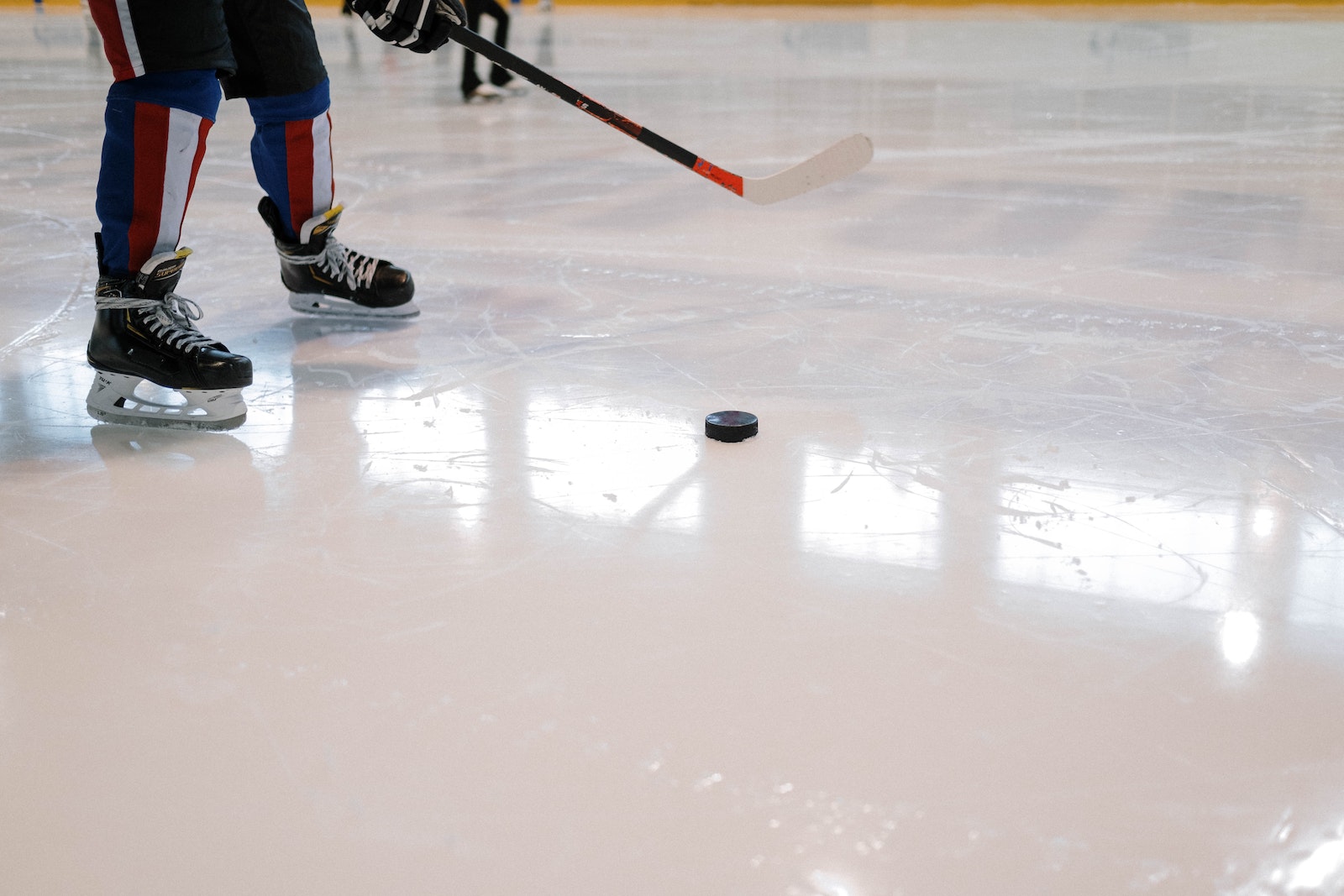 A Person Playing Hockey